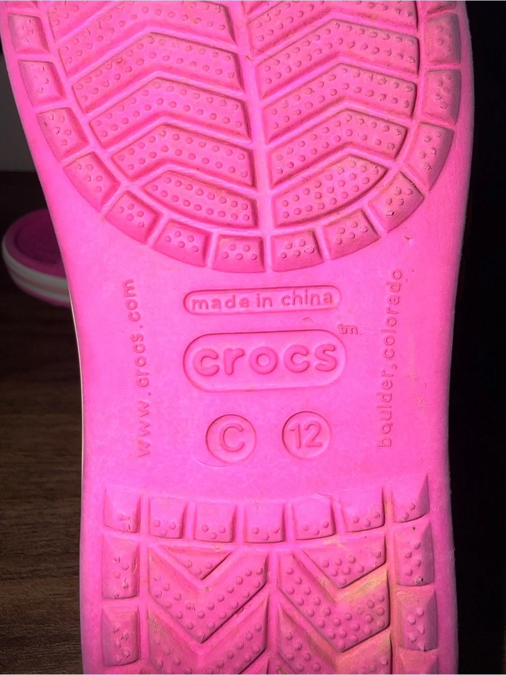CROCS Bayaband Sandals little girls size 12